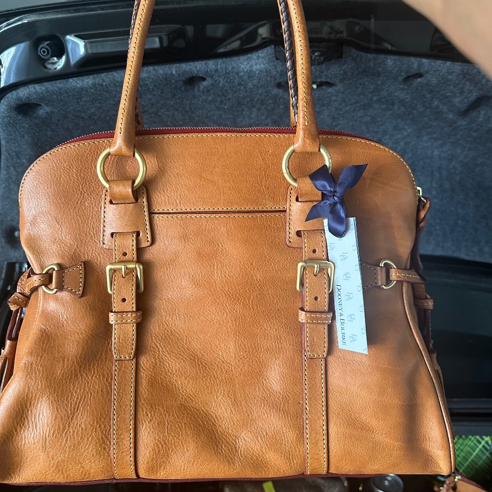 Dooney & Bourke Domed Buckle Satchel/Handbag